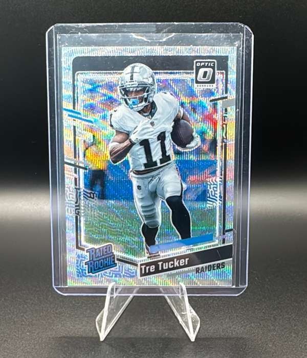 2023 Donruss Optic #261 Tre Tucker Wave #/300