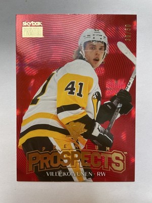 2025-26 SkyBox Metal Universe Ville Koivunen Premium Prospects Star Rubies 39/50