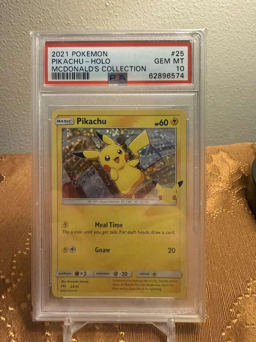 Pokémon TCG Grade 10 Pikachu Individual Collectible Card Game
