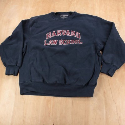 vtg y2k CHAMPION Harvard University Law School reverse weave sweatshirt LARGE