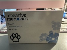 Creative Memories PAW Decorative Punch HTF NIB
