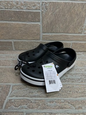 Crocs Crocband II Clog Black Men's Size 7 Womens Size 9