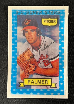 1974 Kelloggs 3D Superstars #6 Jim Palmer - NM - No Cracks - Orioles