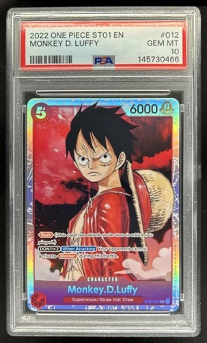 2022  Luffy -012 PSA 10