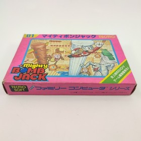 Mighty Bombjack Bomb jack Famicom / NES Japan NTSC-J Video Game