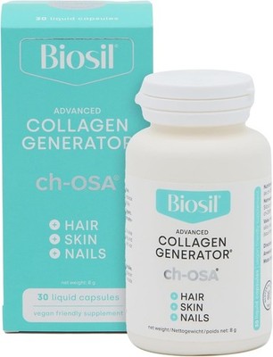 120 Capsules -Biosil Collagen Generator with ch-OSA | Hair , Skin & Nail Health