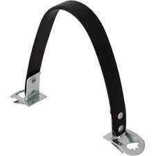 Heavy Duty Metal Car Battery Carrier Strap with Side Lifting Bracket, Flat Head