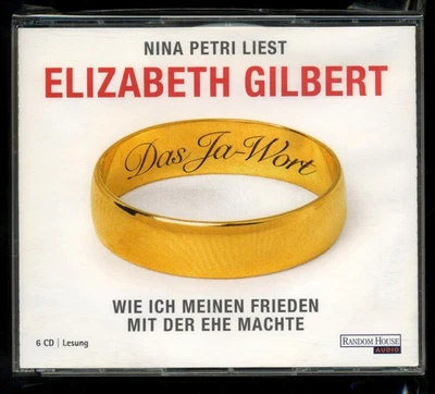 Elizabeth GILBERT★DAS JA-WORT • Frieden m. Ehe★Hörbuch★6-CD★N. PETRI★fast NEUWTG - Bild 1 von 4