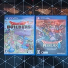 Dragon Quest Builders heroes 2 lot set PlayStation Vita Japanese ps vita