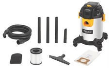 Titan 1400W Wet & Dry Vacuum 20L – Powerful Lightweight Hoover with Blower