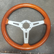 Abarth Wood Steering Wheel