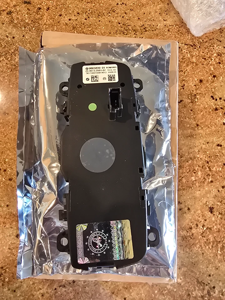 Interruptor de controle de farol 61319865839 OEM novo Mini Cooper S Clubman - Imagem 4 de 4