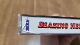 Sega Saturn Blazing Heroes Cib Complete No Reg Card Tested works Free Shipping