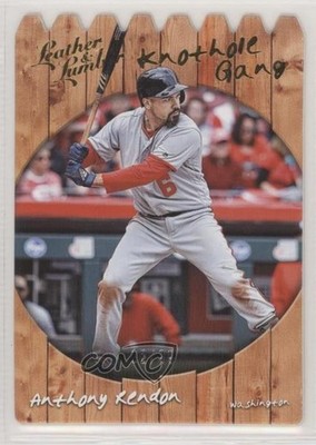 2019 Panini Leather & Lumber Knothole Gang Gold 12/99 Anthony Rendon #KHG-14 8d2