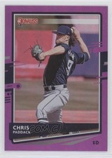 2020 Panini Donruss Holo Purple Chris Paddack #163 00gy