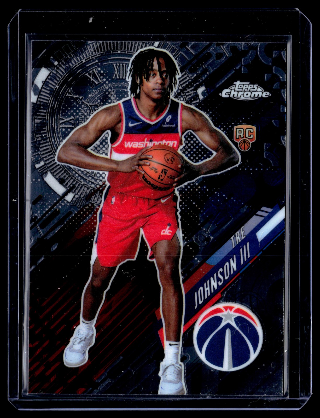 2025-26 Topps Chrome #GT-21 Tre Johnson III Go Time