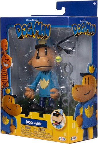 JAKKS Pacific Dog Man 12.7cm Articulated Action Figure with Accessories, Collect - Picture 8 of 8