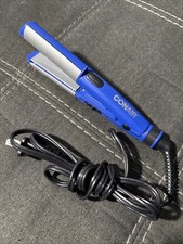 Conair Mini PRO Travel 2in1 Ceramic Hair Straightener Flat Iron Curler Dual Volt