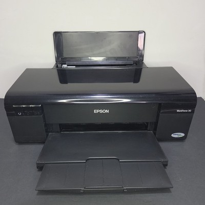 Epson WorkForce 30 Inkjet Color Printer  Not Tested/Parts Only