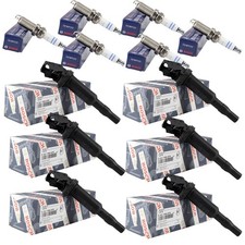 6x Ignition Coil 6 Spark Plug For Bmw 325i 328i 525 528 530 535 X3 X5