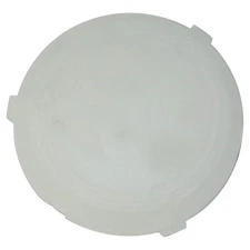 Dome Light Lamp Lens Cover Frosted White Smooth 1969-76 GM Cars 1pc