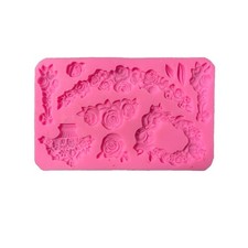 Moldes para hornear moldes para fondant moldes para pasteles material de silicona regalo para amantes de la cocción