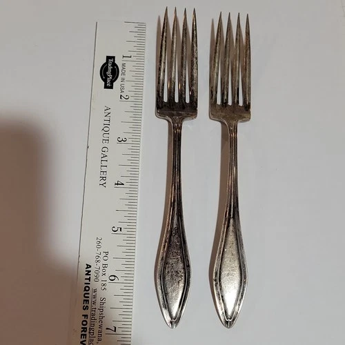 Sterling Silver Forks (2) Towle Mary Chilton