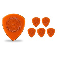 Dunlop Flow Standard Grip Guitar Picks 1.0 mm 6 Pack