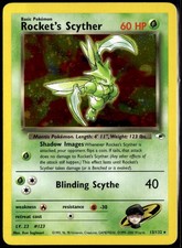 2000 POKEMON GYM HEROES HOLO ROCKET'S SCYTHER 13/132 MP