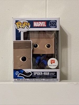 Funko Pop! Bobble Head Marvel Spider-Man (Bombastic Bag-Man) WG Exclusive #522
