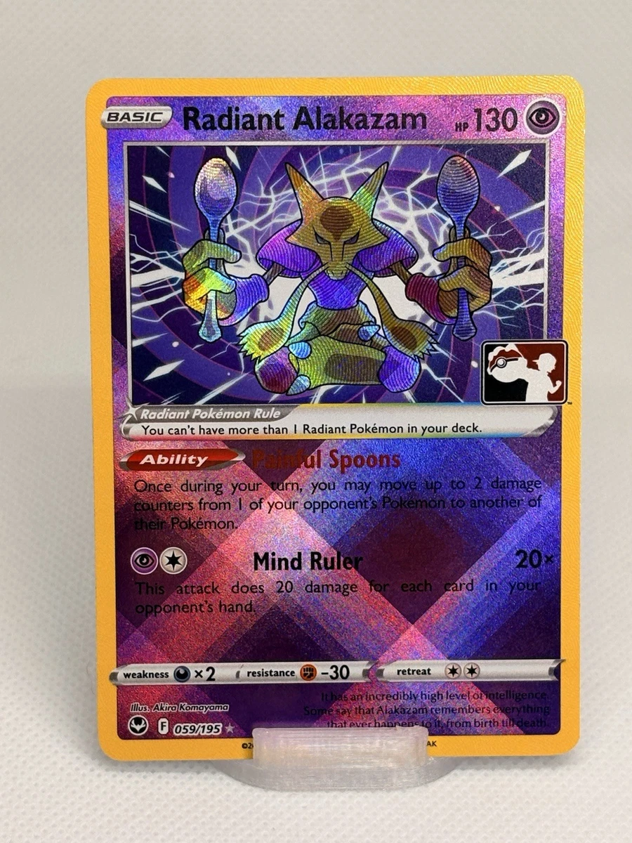 Radiant Alakazam Pokémon TCG Cards for sale | eBay
