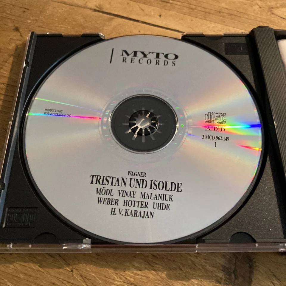 Tristan Und. Isolde - Karajan- Hotter Mödl- 09695 - Bild 2 von 4