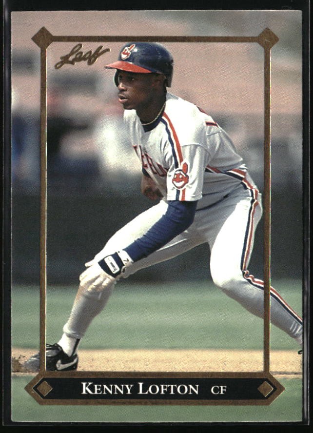 1992 Leaf #BC-4 Kenny Lofton Gold Rookies