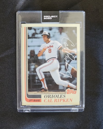 Cal Ripken Jr. Topps Project 2020 #159, by @Oldmanalan, Original Card 1982 #98T - Picture 4 of 11