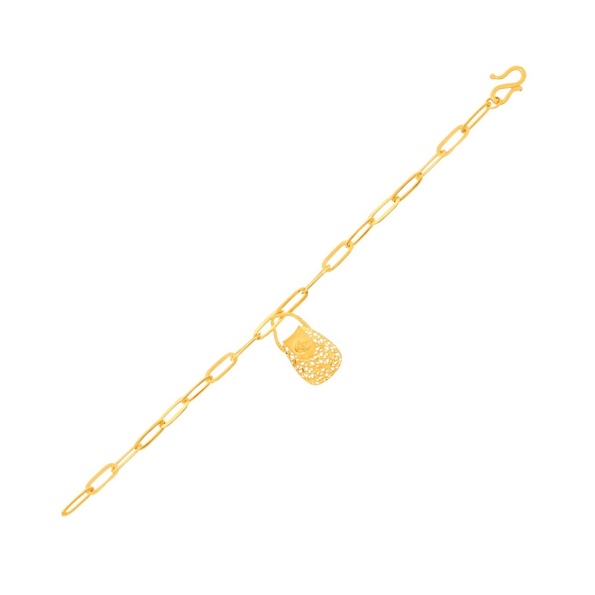 22K Modish Treasury Gold Women Bracelet By Senco Gold - Main Image