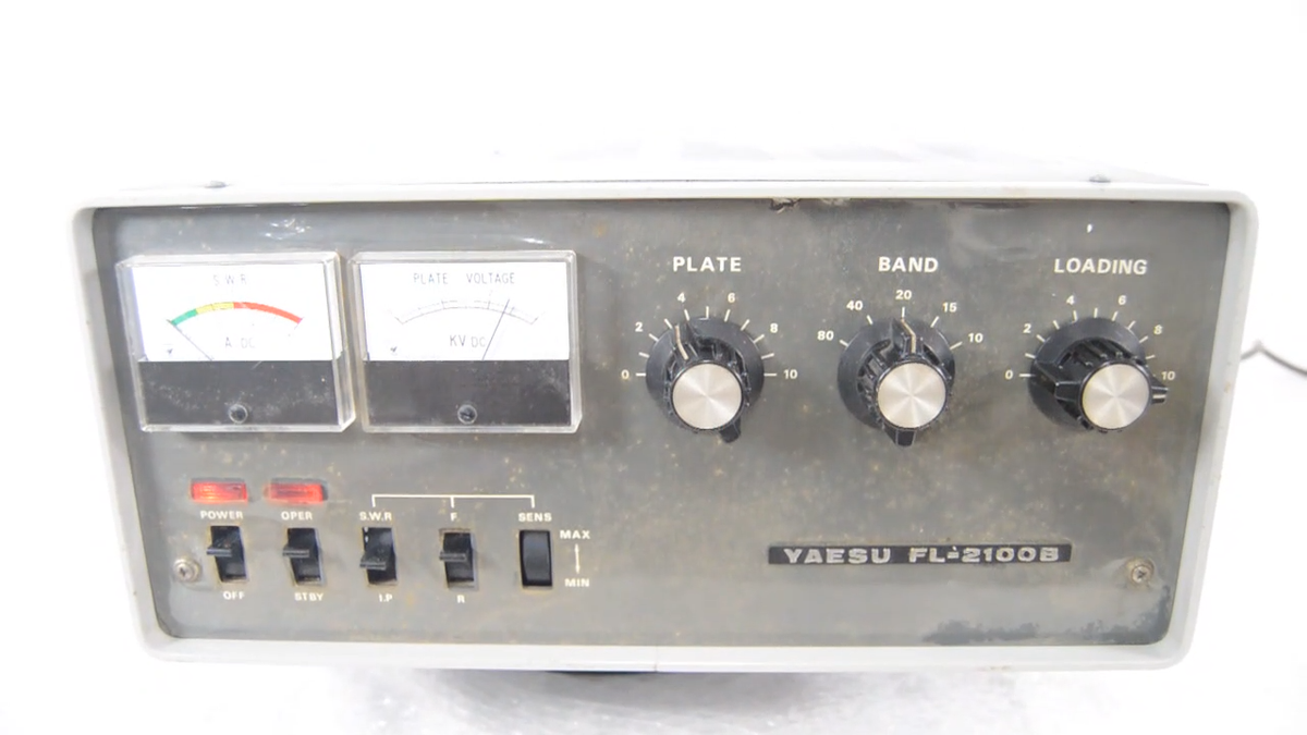 YAESU FL-2100B HF Linear Amplifier Amateur Ham Radio Tested YAESU FL-2100B HF Linear Amplifier Amateur Ham Radio Tested