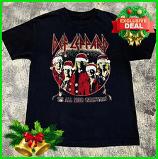 New Def Leppard band Christmas T-Shirt Gift Unisex