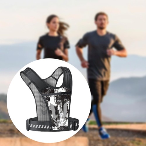 Running Vest Chest Bag Reflective Phone Holder for Jogging Exercise Climbing\ - Picture 25 of 40