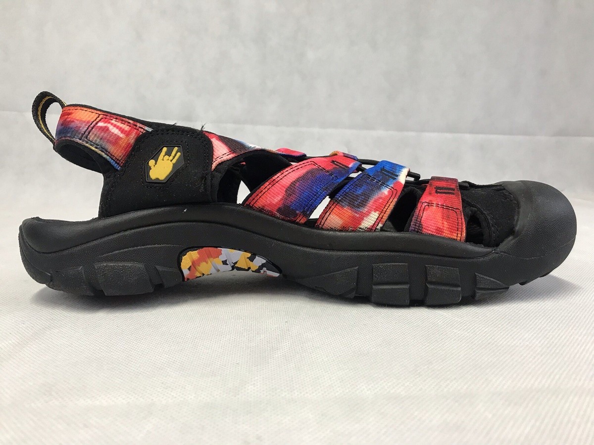 Keen Newport H2 Retro Original Rainbow Tie Dye Sandals Men