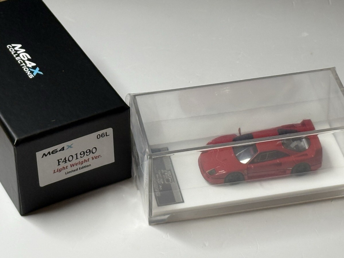 1/64 M64X フェラーリ　F40 US-SPEC Rosso Corsa 新品 M64X 1/64 フェラーリ F40 US-SPEC Rosso Corsa : ブースト
