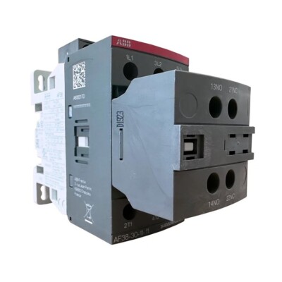 ABB AF38-30-11-11 3-Pole Contactor with Pre-Mounted Auxiliary Contacts 18.5 kW