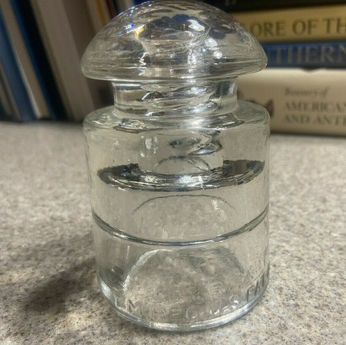 Aislante eléctrico de vidrio transparente vintage Pyrex TM EE. UU. sin CS | eBay