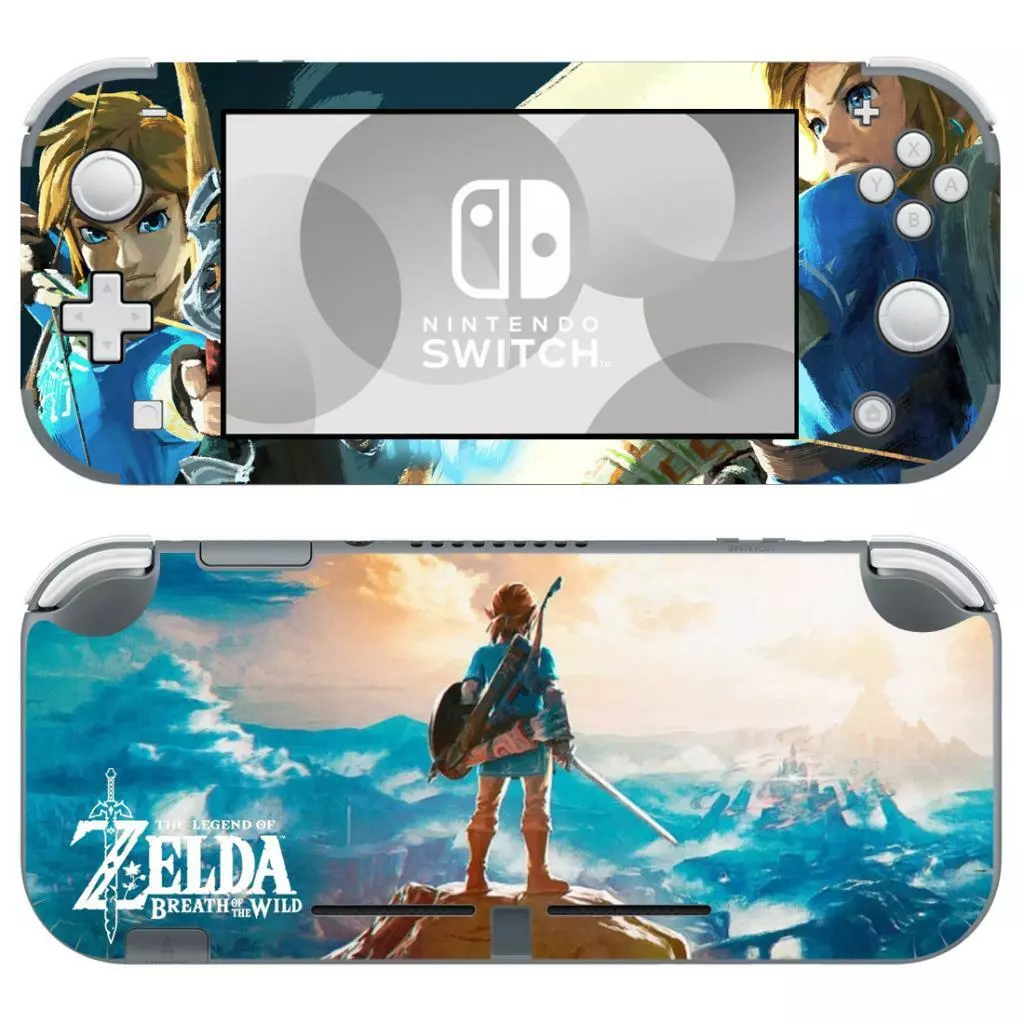 Zelda Breath of the Wild Nintendo Switch Lite Skin Legend of 