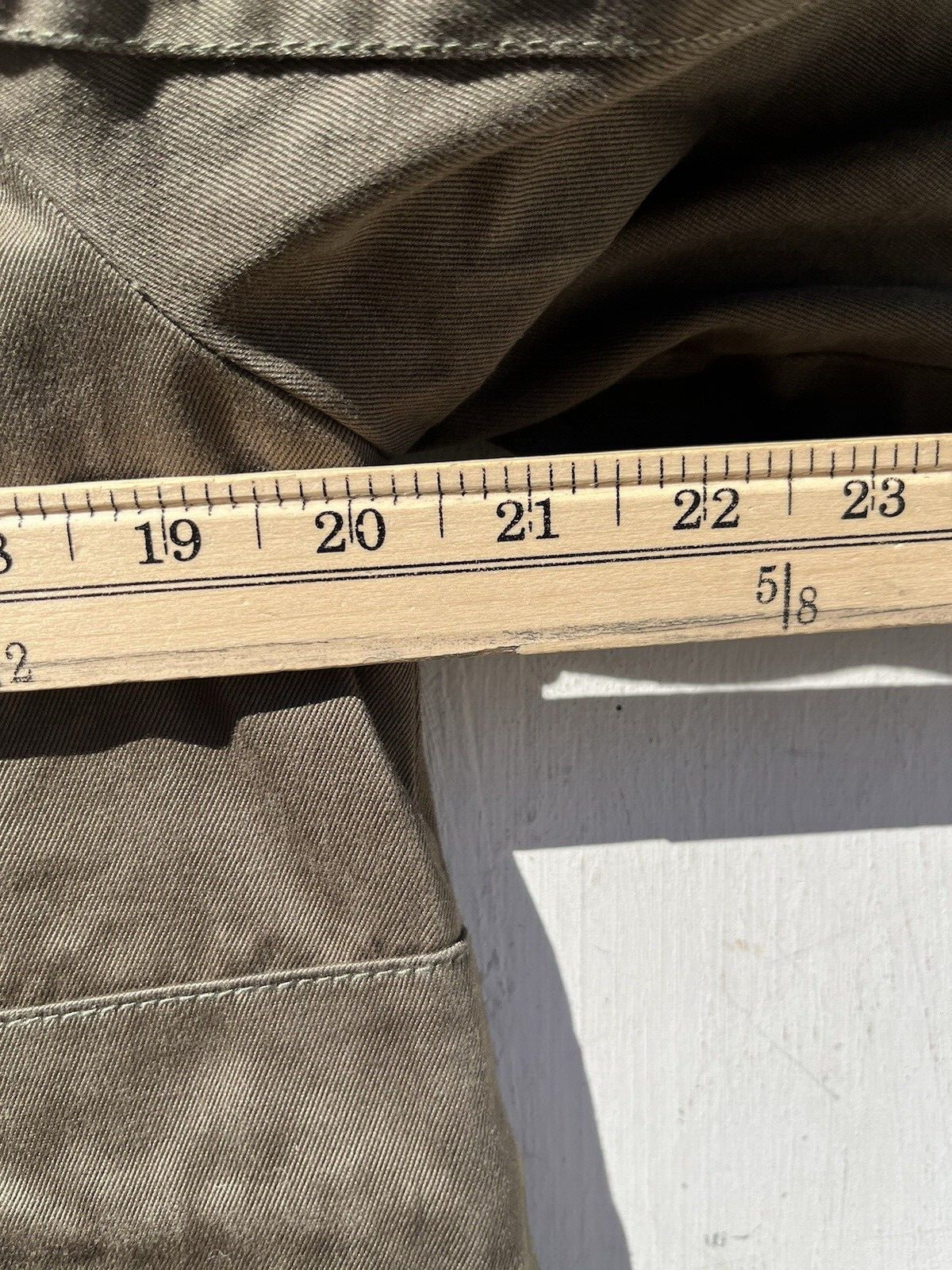 Women's Patch Embroidered Jacket Green Military N… - image 12