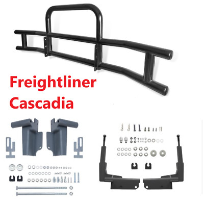 Deer Guard For Freightliner Cascadia 2008-2024 Heay Duty Grille Brackets Bumper