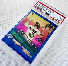 2021 Topps Project 70 Fernando Tatis Jr. By CES Rainbow Foil SP #/70 PSA 9 🔥