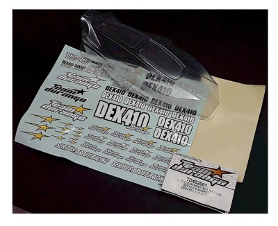 RC Team Durango TD402001 DEX410 DEX410R v3 v4 1/10 Buggy Body / Decal Sheet NIB 