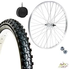 Front Wheel 20 X 1.75 + Treaded Tire MTB 20 X 1.95 + Kids Bike Tube