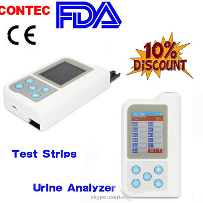 BC401 Medical Urine Test Machine Mini Automatic Urine Analyzer,100pcs test strip