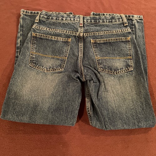 Boys Boot Cut Jeans Size 10 Regular ARIZONA Adjustable Waist - Picture 2 of 6